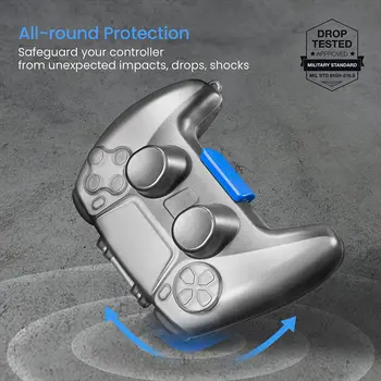 Προστατευτική Περίπτωση για το PS5 Ελεγκτή, η Σκληρή Shell Joystick Προστάτης για το Playstation 5 Διπλή Έννοια Ασύρματο Τηλεχειριστήριο, PS5 Αξεσουάρ