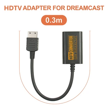 HD TV Converter HD Προσαρμοστής για το SEGA Dreamcast Κονσόλα συμβατή με HDMI Καλώδιο Υποστηρίζει Λειτουργίες Οθόνης NTSC 480i 480P PAL 576i
